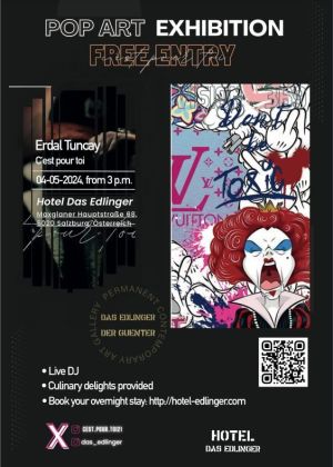 Feiern Sie Kunst und Kultur: Pop Art Ausstellung von Erdal Tuncay in unserem Hotel! (MAY the 4th!) 